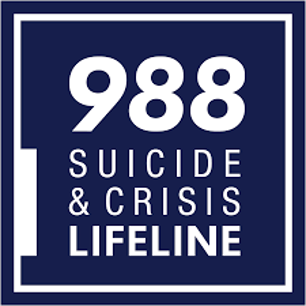 988 suicide and crisis lifeline logo